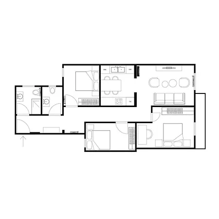 P1mal1091 - Fantastic 3bed Steps Away From Sagrada Appartement *